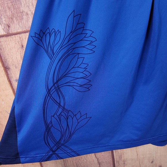 REI Blue Sleeveless Tank Top Women XL Floral - Picture 4 of 8